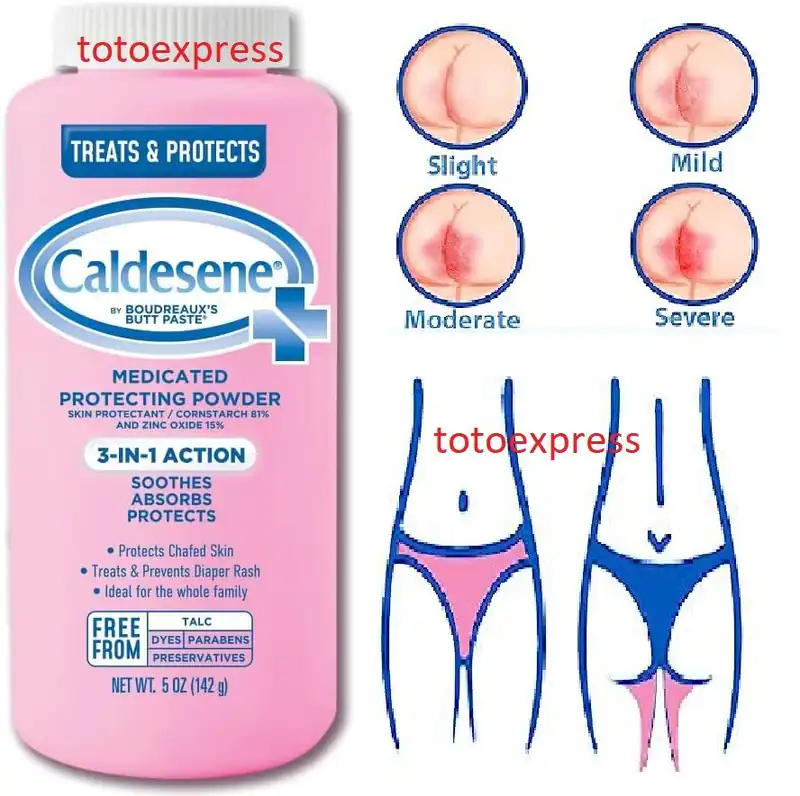 Polvo Protector Medicado de Almidón de Maíz y Oxido de Zinc Sin Talco de 5oz