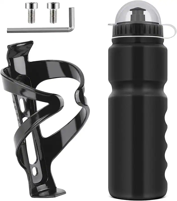 botella de agua para bicicleta con sujetador soporte porta botellas incluido Neu