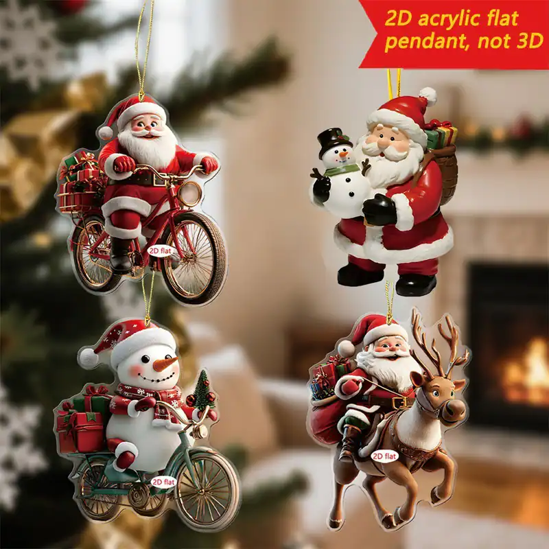 7x Frohe Weihnachten Weihnachtsschmuck Weihnachtsbaumbehang Schneemann Deko