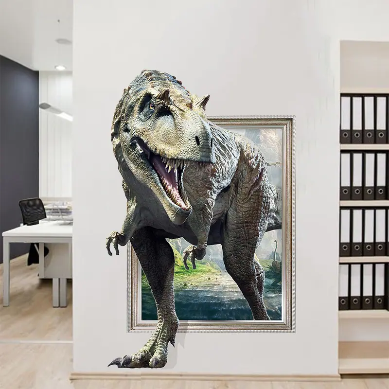 3D-Wandaufkleber Dinosaurier Kinderzimmer Jungen Mädchen Schlafzimmer Deko