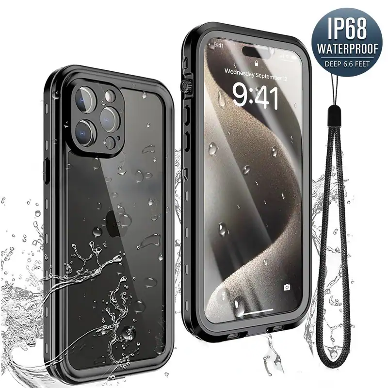 Wasserdichte Handyhülle für iPhone 14 13 11 12 15 16 17 Pro Max Stoßfest Cover