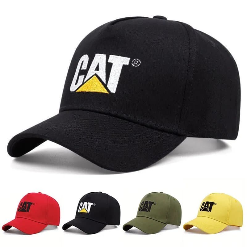 Baseballmütze Katze Stickerei Herren Damen Trucker Baumwolle Hip Hop