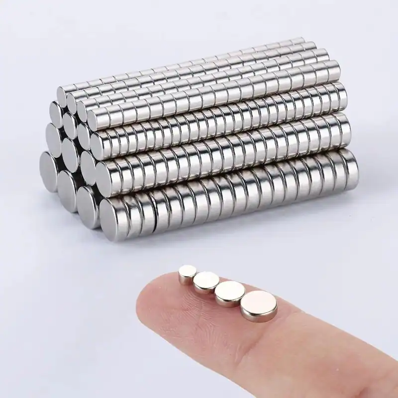 400-100 Stück kleine Magnete, 3x2x4x5 mm Mini kleine runde Magnete, Mikromagnete