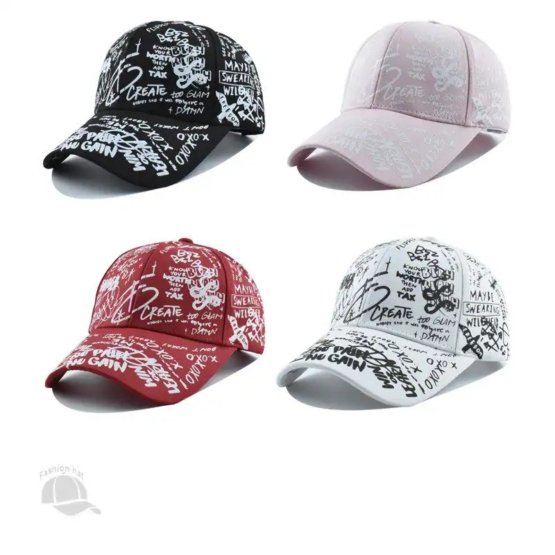 Causal Unisex GRAFFITI Baseball Herren Damen Mütze Sport Snapback Cap
