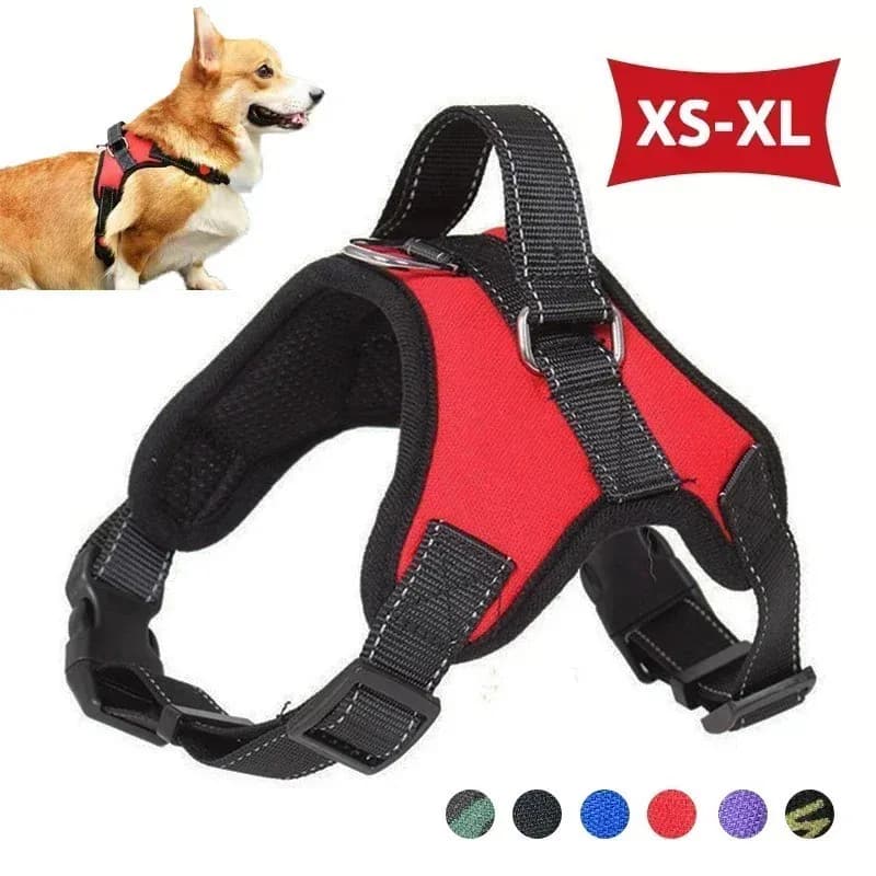 No Pull Hunde Haustier Geschirr verstellbar Kontrollweste Hunde reflektierend