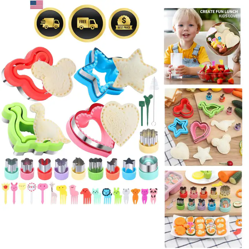 Sandwichschneider und Versiegelung Set, 14 Stück Sandwichmaker Brot Schneider