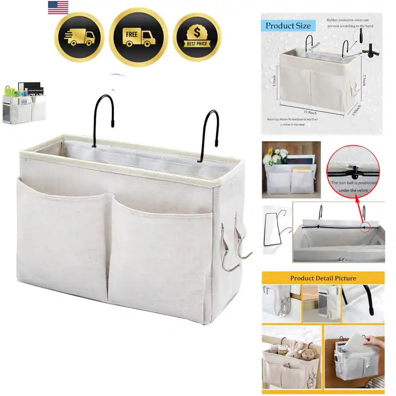 Nachttisch Caddy Organizer/Nachttisch Hängende Aufbewahrungstasche