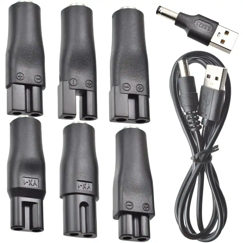 Netzkabel 5V Adapter für Haarschneidemaschine, Bartschneider,