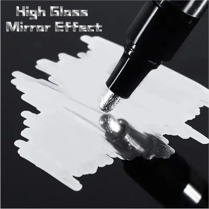 Flüssig Chrom Spiegel Marker Stifte Wasserdicht Zum Selbermachen Lackstift