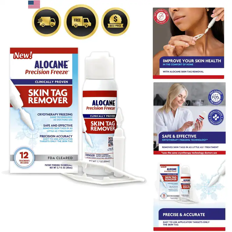 Precision Freeze, Skin Tag Remover, Cryotherapy Skin Tag Home Removal Kit, -C...