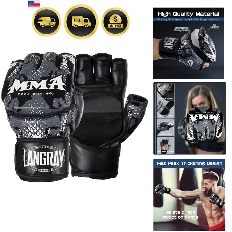 Boxsack Trainingshandschuhe, MMA Grappling Handschuhe für Sparring Kampfsport