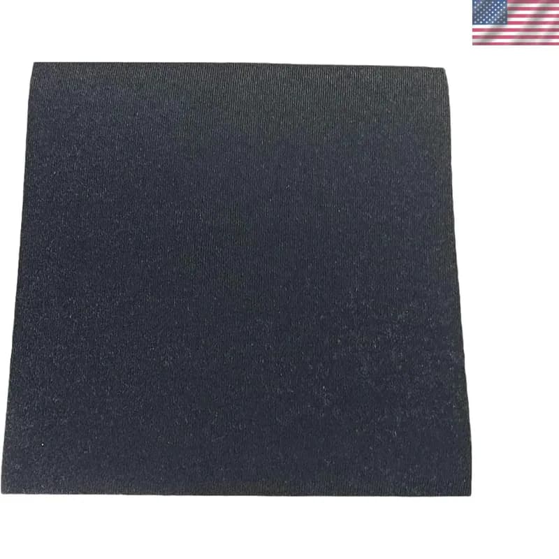 Industrie Haken Schleife Blätter selbstklebend hinterlegt 12x12 schwarz