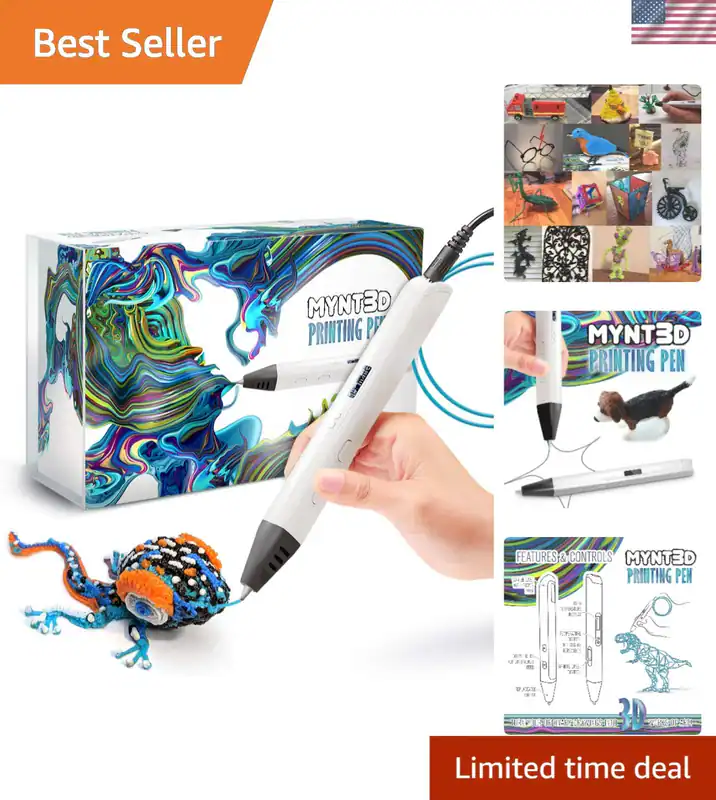3D Druck Stift mit OLED Display Einstellbare Temperatur 3D Art Pen Kit