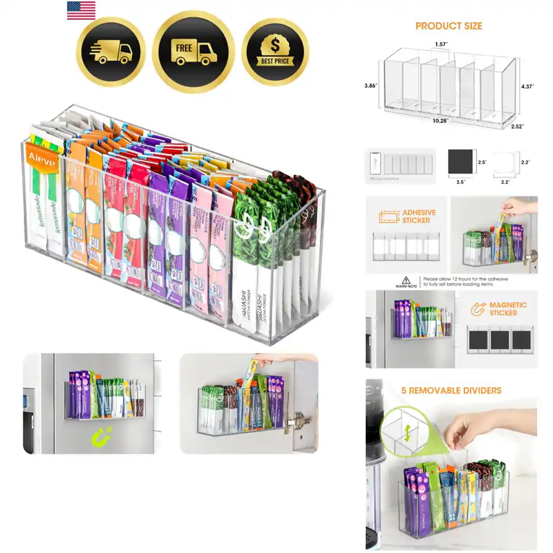 Getränkepaket Organizer, Montierbarer Wasserpaket Organisationshalter mit