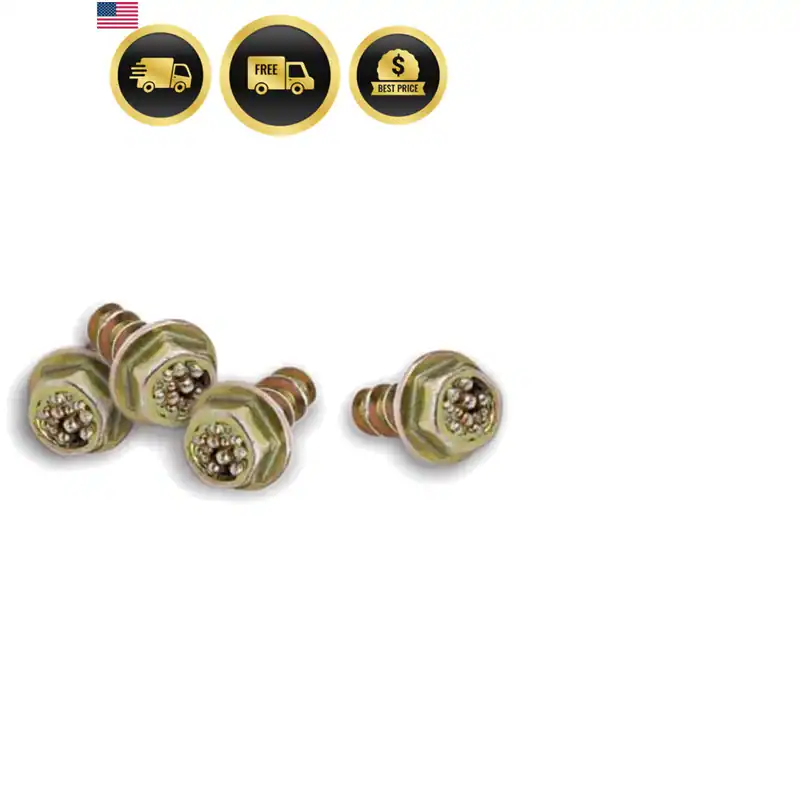 Hardbite Watstiefelbolzen, Sechskantschrauben mit scharfer Spitze - 20er-Pack