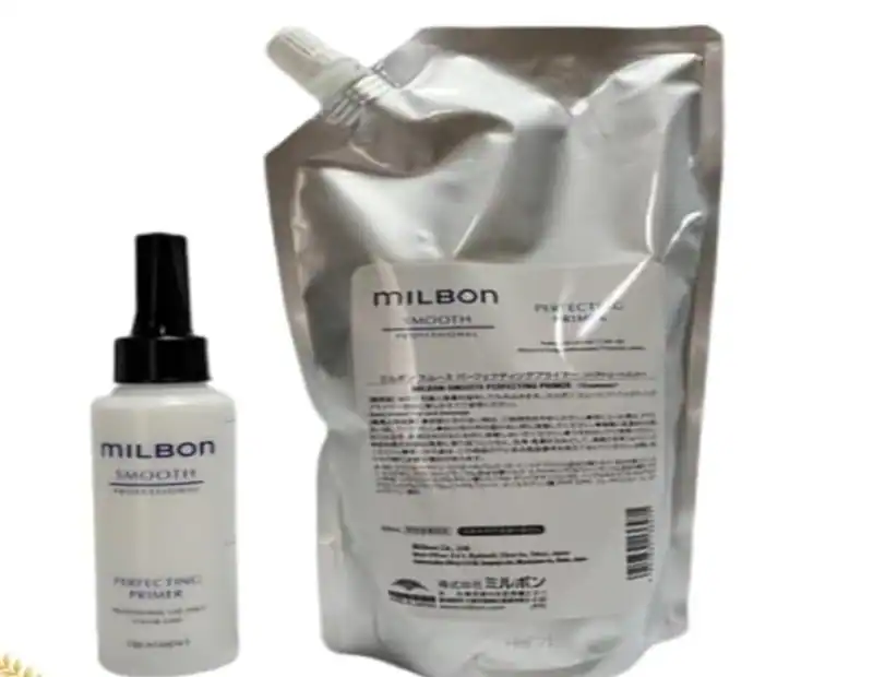 MILBON Smooth Perfecting Primer 600ml Salonbehandlung Nachfüllflasche inklusive