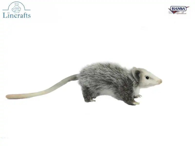Opossum Plüschtier Kuscheltier von Hansa 8042 -brandneu- Lincrafts UK gegründet