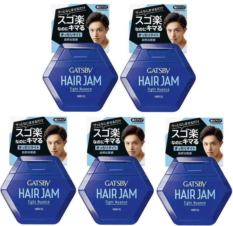 Gatsby Hair Jam Tight Nuance 110ml x 5