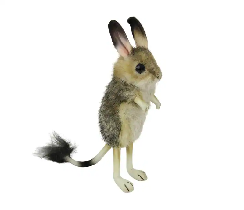 Hansa Jerboa Plüschtier Kuscheltier 19 cm. Teddy Geschenk für Rattenliebhaber,