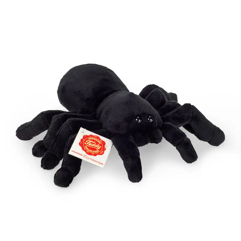 Teddy Hermann schwarze Spinne Plüschtier Stofftier Insekt Geschenk 92656