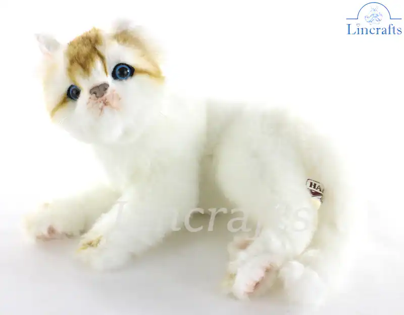 Hansa White Tabby Kätzchen 7979 Plüschtier Kuscheltier verkauft von Lincrafts