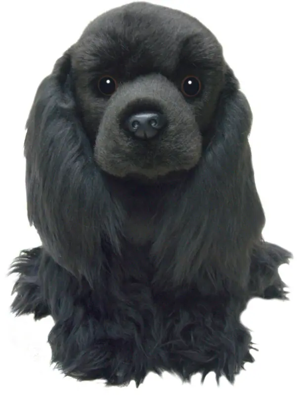 Black Cocker Spaniel Plüschtier Stofftier Hund Teddy von Faithful Friends 25 cm