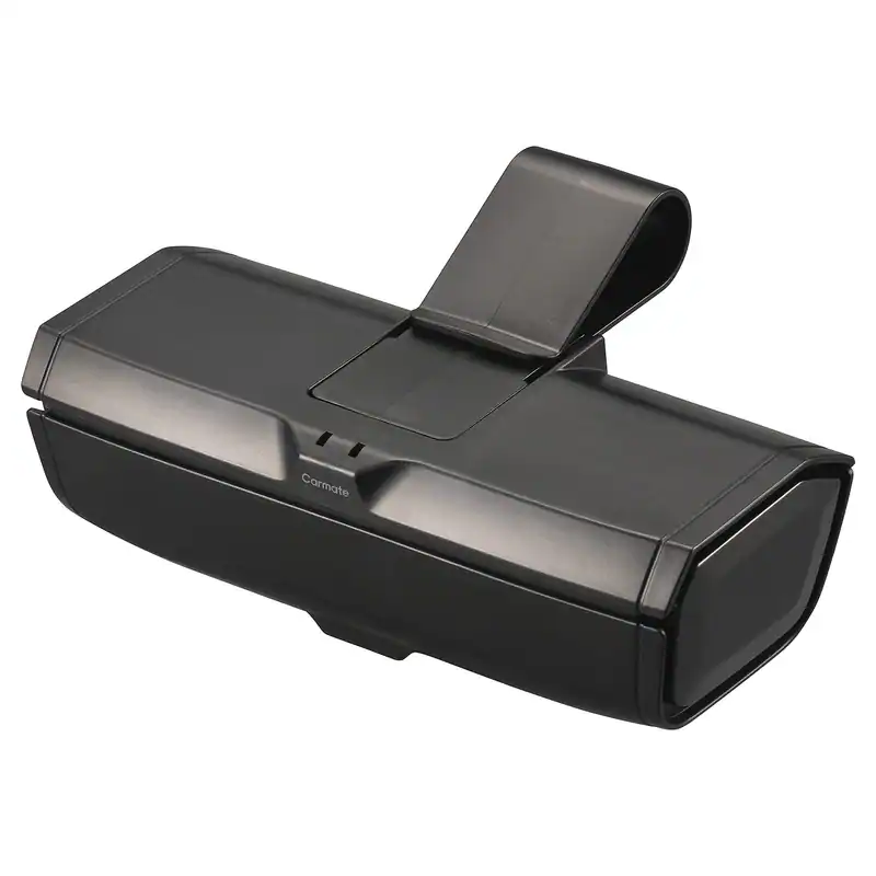 Auto Sonnenbrillen Etui Halter groß schwarz DZ574