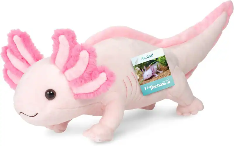 Teddy Hermann Axolotl Plüschtier Stofftier Meeresbewohner Teddy Kinder Geschenk