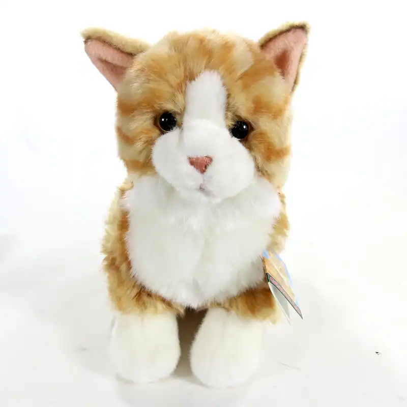 Faithful Friends Ginger Tabby Katze Plüschtier Kuscheltier Kätzchen Tier Teddy