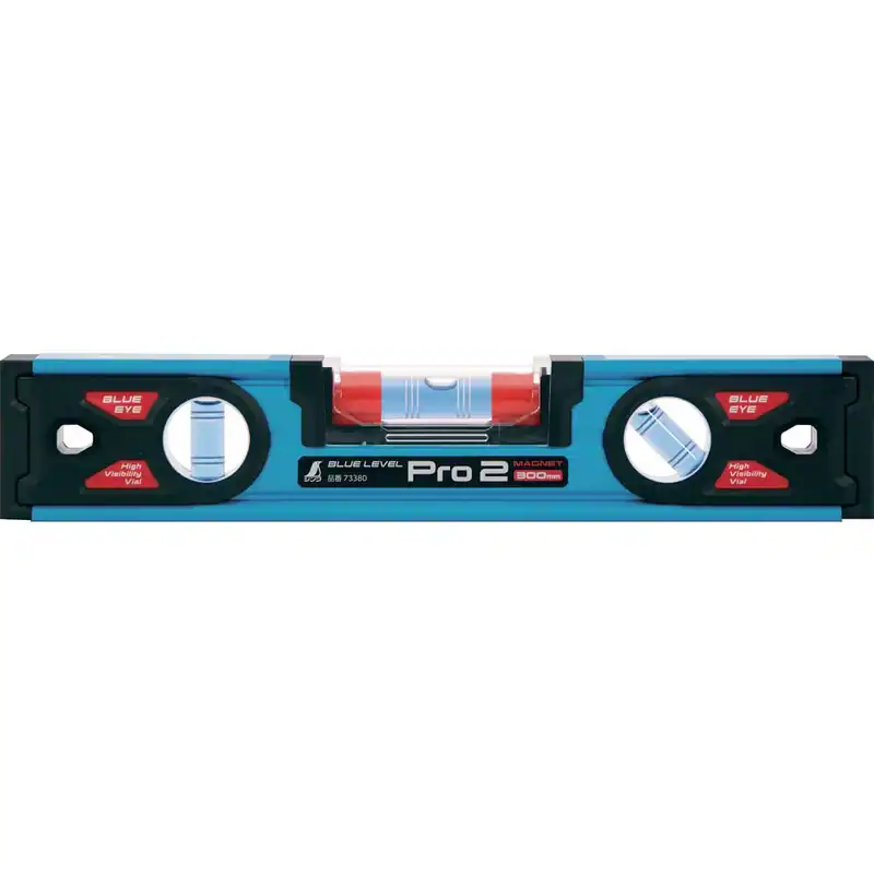 Shinwa Sokutei Blue Wasserwaage Pro2 300mm mit Magnet 73380