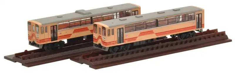 TOMYTEC GeoColle Tetsudou Collection Akechi Eisenbahn Akechi 6 Akechi 1 2 Wagen