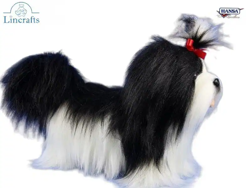 Shih Tzu Plüschtier Stofftier Hund von Hansa 8380 -brandneu- Lincrafts UK Est