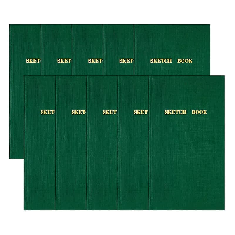 KOKUYO Notizbuch Memo Block Vermessung Feld Notizbuch, 10er-Pack, 40 Blatt,