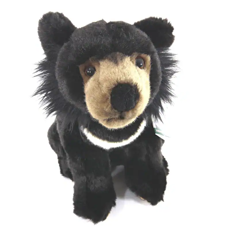 Faithful Friends Asiatischer Schwarzbär Plüschtier Stofftier Teddy.