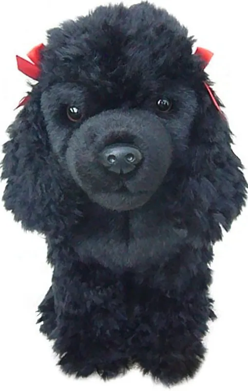Schwarzer Pudel Plüschtier Stofftier Hund Teddy von Faithful Friends 23 cm H