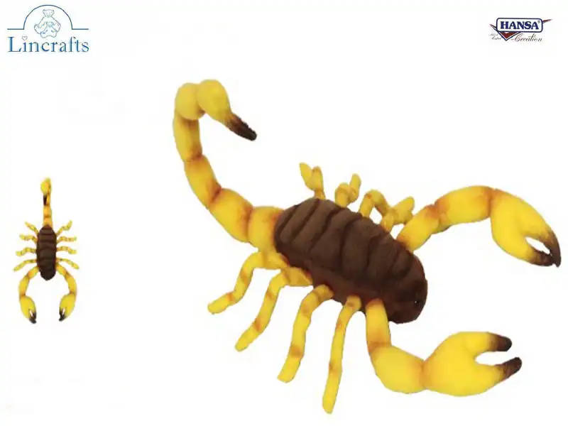 Skorpion Plüschtier Kuscheltier von Hansa 6564 -brandneu- Lincrafts UK Est 1993