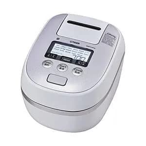 Reiskocher Schnelldruck IH 220V Tiger JPD-A06W WEZ Urban Weiß Made in Japan