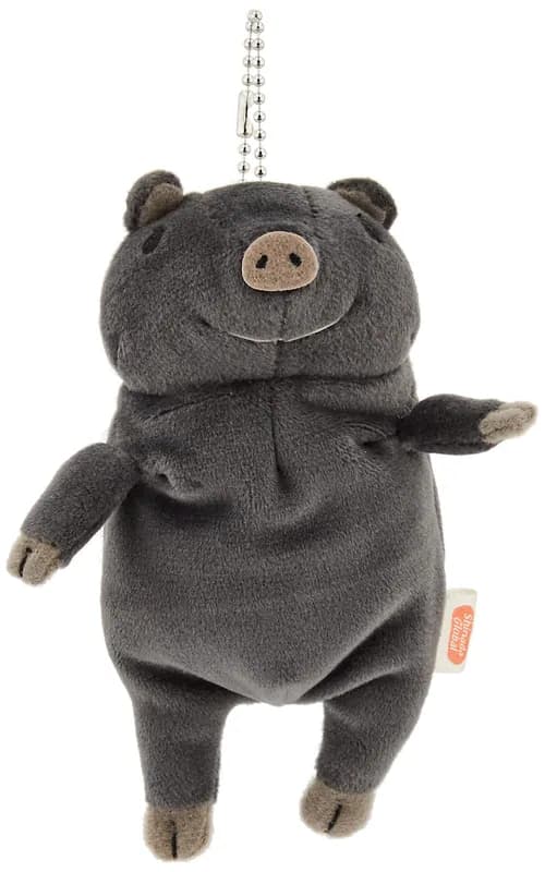 Shinada Global Mochi Serie Agu schwarzes Schwein (mini) Plüschtier