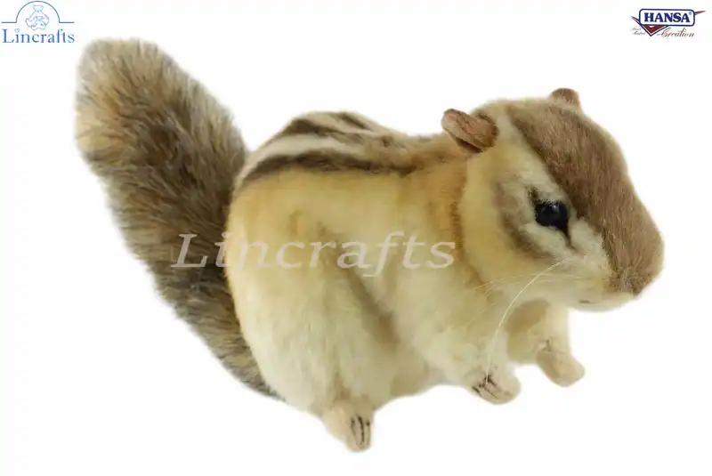 Hansa Chipmunk 7843 Plüschtier Kuscheltier. Verkauft von Lincrafts UK Est.1993