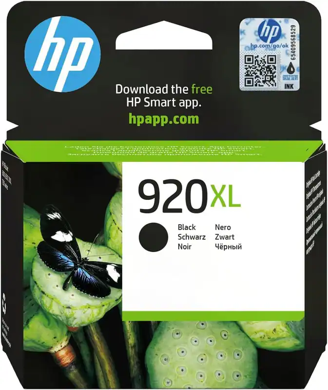 Original HP 920XL schwarz black OfficeJet 6000 6500 7000 7500 OVP DATUM 2025