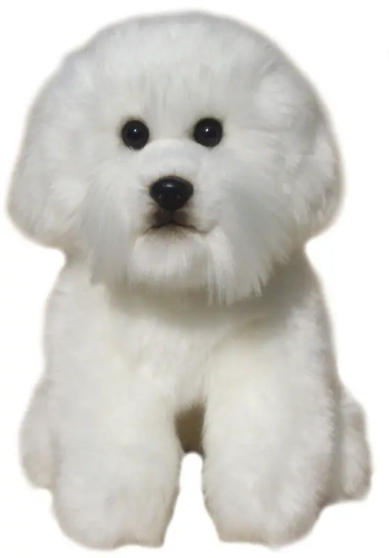 Bichon Frise Plüschtier Kuscheltier Hund Teddy von Faithful Friends 23 cm H.