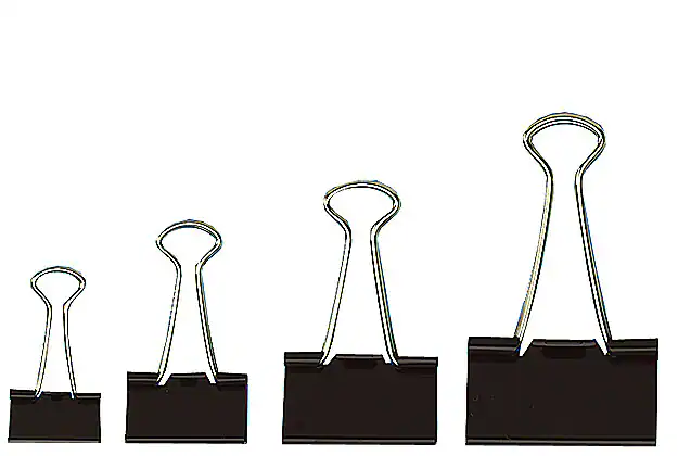 12 x Foldback Klammer 19, 25, 32, 41 mm Vielzweck Aktenklammern Büroklammern
