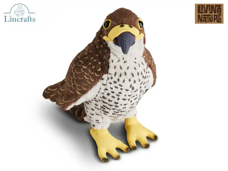 Wanderfalke Plüschtier Kuscheltier VogelTeddy von Living Nature Wild Life