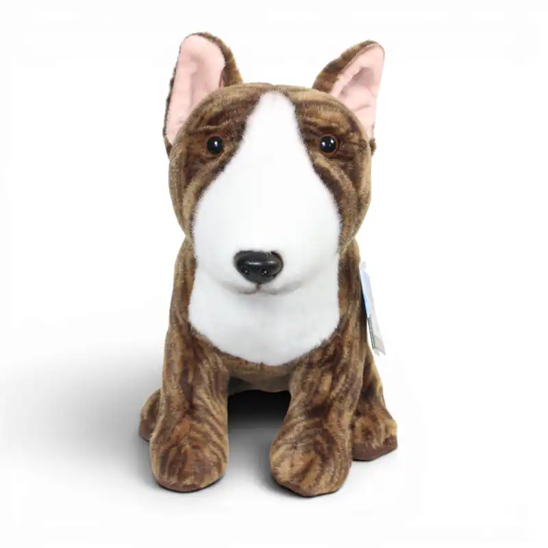 Faithful Friends gestromter englischer Bullterrier Plüschtier Stofftier Hund
