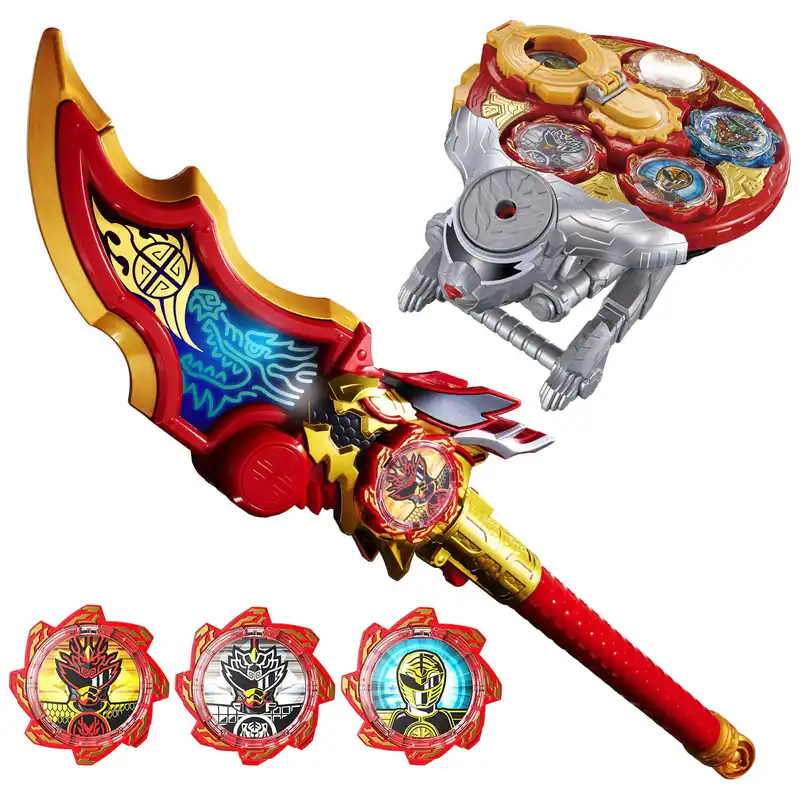 Abataro Sentai Donbrothers Dondragoku & Dontorabolt complete impersonation set