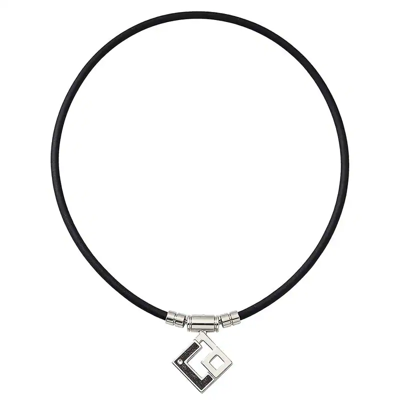 Magnetkette Colantotte TAO Halskette AURA Lim ACAPK01 BK/BK M