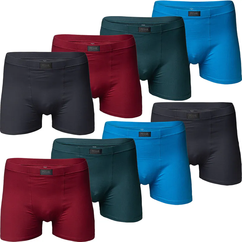 Herren Boxershorts Pesail Übergrößen Unterhose Baumwolle M-10XL Bunt