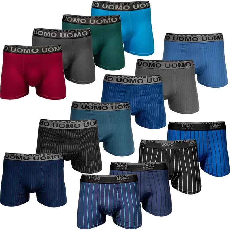 5 St. Pesail Herren Boxershorts Baumwolle M-6XL Unterhosen Übergröße Unterwäsche