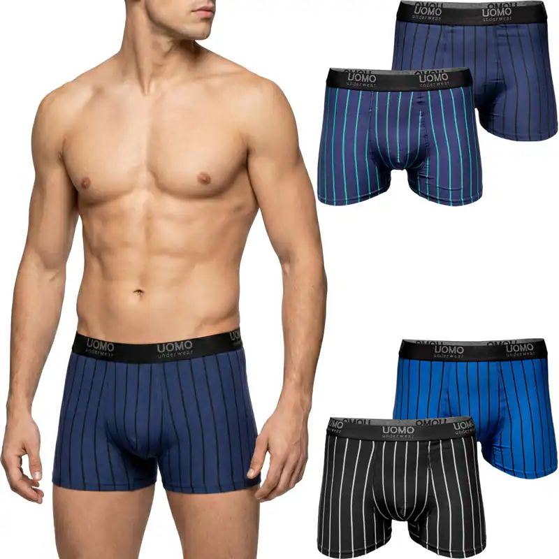 10 Herren Boxershorts Gr. M - 6XL Unterhose Unterwäsche Baumwolle Übergrößen Ges
