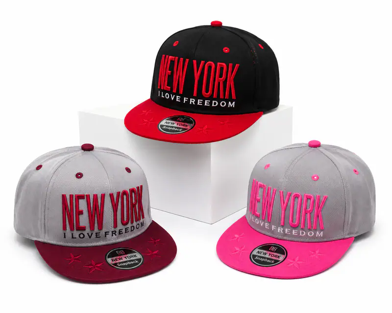 NY Basecap Snapback Cap Kappe New York I Love Freedom Baseball Sport Unisex